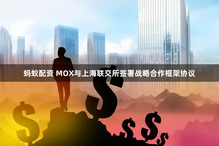 蚂蚁配资 MOX与上海联交所签署战略合作框架协议