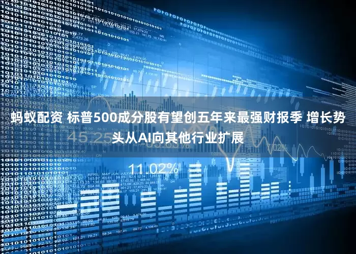 蚂蚁配资 标普500成分股有望创五年来最强财报季 增长势头从AI向其他行业扩展